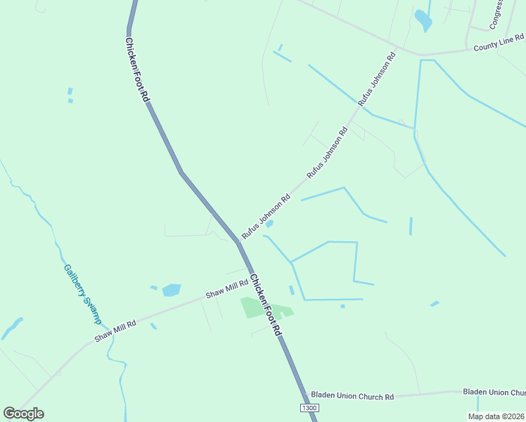 map of restaurants, bars, coffee shops, grocery stores, and more near 7756 Rufus Johnson Road in Fayetteville