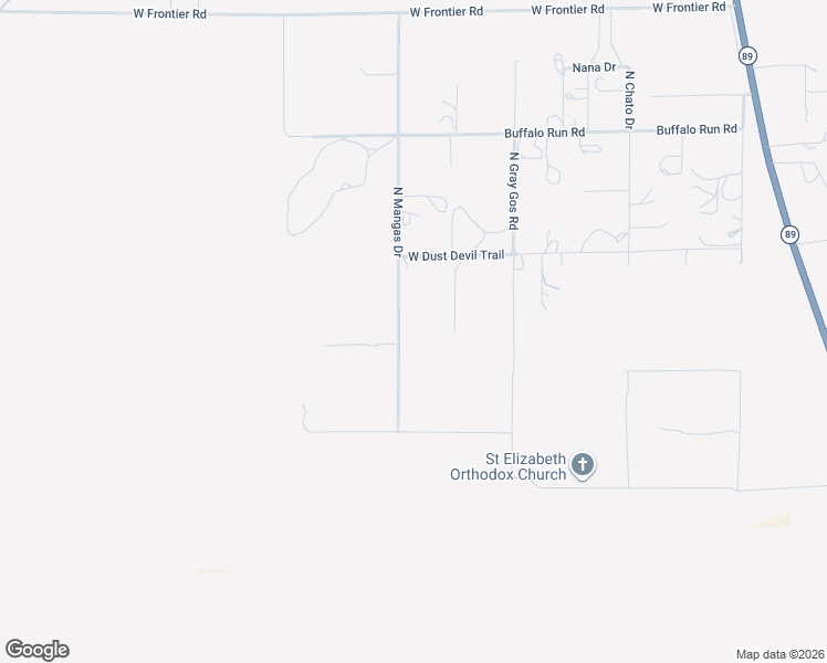 map of restaurants, bars, coffee shops, grocery stores, and more near 6375 N Mangas Dr in Chino Valley