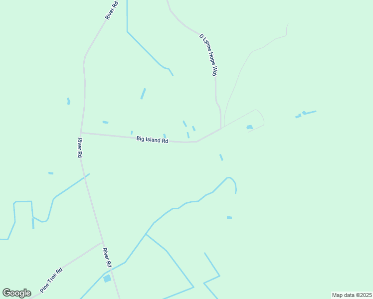 map of restaurants, bars, coffee shops, grocery stores, and more near 540 Big Island Road in White Oak