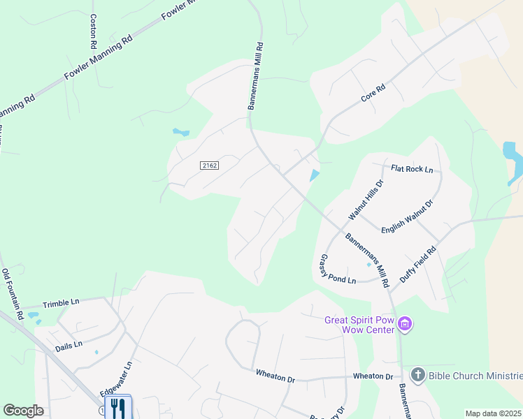 map of restaurants, bars, coffee shops, grocery stores, and more near 400 Crestmont Court in Richlands