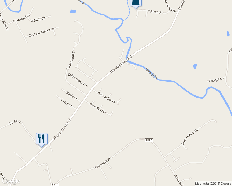 map of restaurants, bars, coffee shops, grocery stores, and more near 404 Threshing Court in Jacksonville