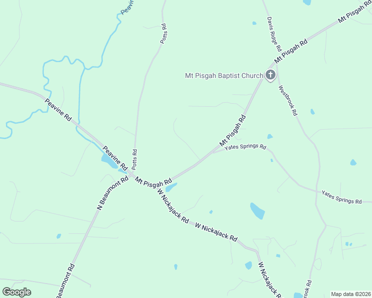 map of restaurants, bars, coffee shops, grocery stores, and more near 3532 Mount Pisgah Road in Ringgold
