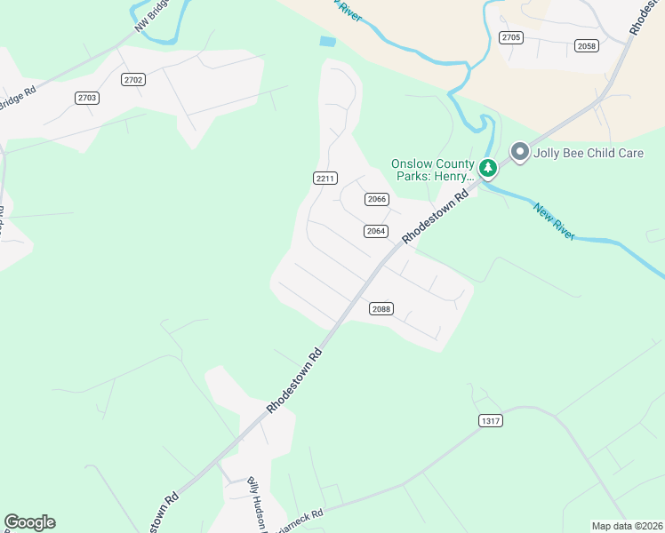 map of restaurants, bars, coffee shops, grocery stores, and more near 102 Kayla Ct in Jacksonville