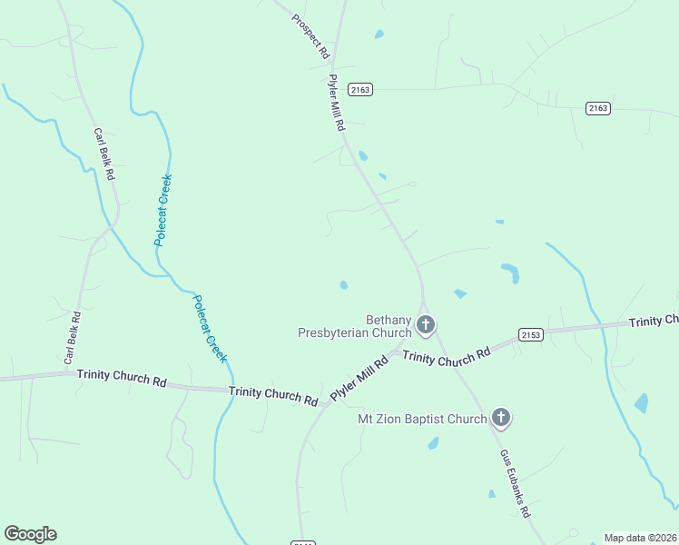 map of restaurants, bars, coffee shops, grocery stores, and more near 6512 Plyler Mill Road in Monroe