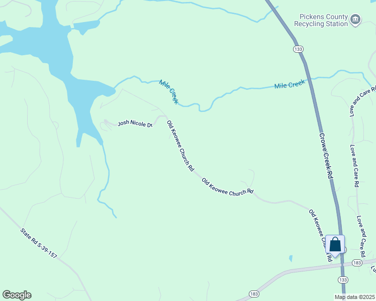 map of restaurants, bars, coffee shops, grocery stores, and more near in Six Mile