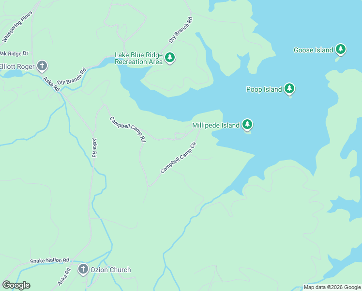 map of restaurants, bars, coffee shops, grocery stores, and more near 574 Campbell Camp Circle in Blue Ridge