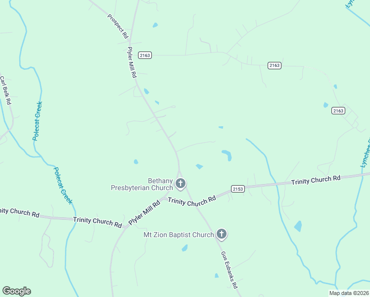 map of restaurants, bars, coffee shops, grocery stores, and more near 6621 Plyler Mill Road in Monroe