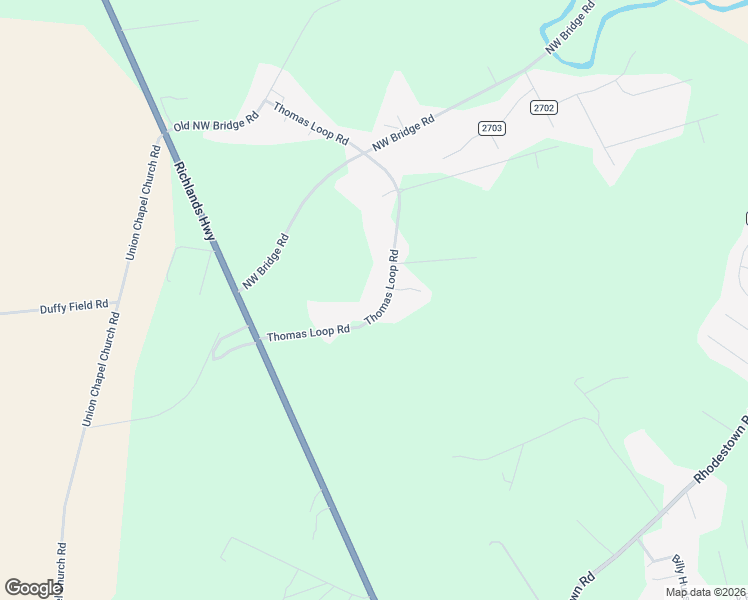 map of restaurants, bars, coffee shops, grocery stores, and more near 165 Thomas Loop Road in Jacksonville