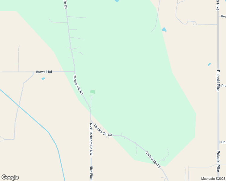 map of restaurants, bars, coffee shops, grocery stores, and more near 699 Carters Gin Road in Toney