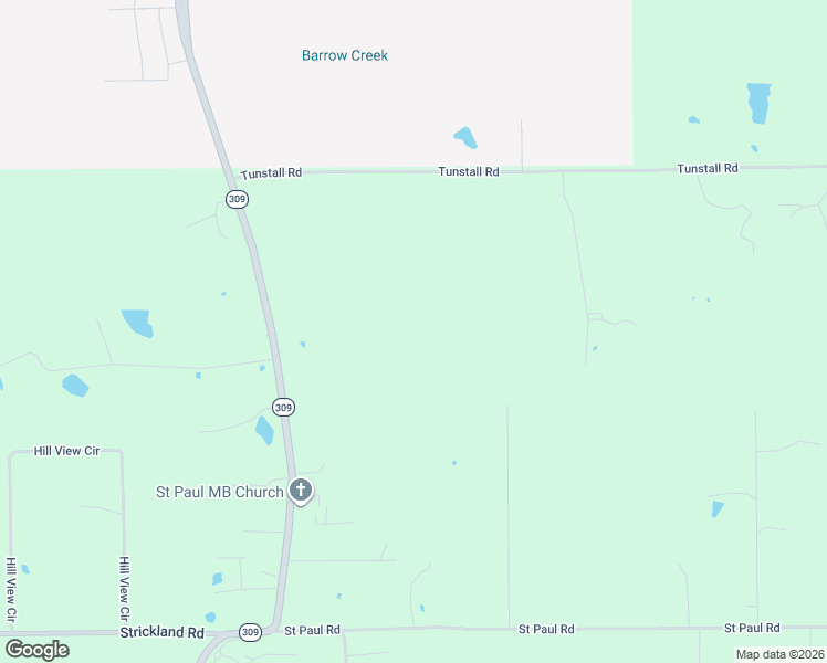 map of restaurants, bars, coffee shops, grocery stores, and more near 233 Pin Oak Drive in Byhalia
