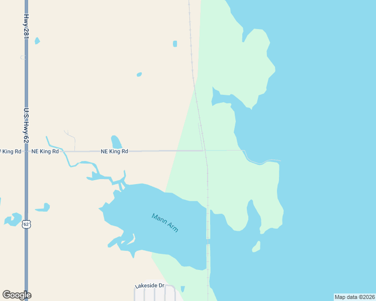 map of restaurants, bars, coffee shops, grocery stores, and more near 1236 Northeast King Road in Apache