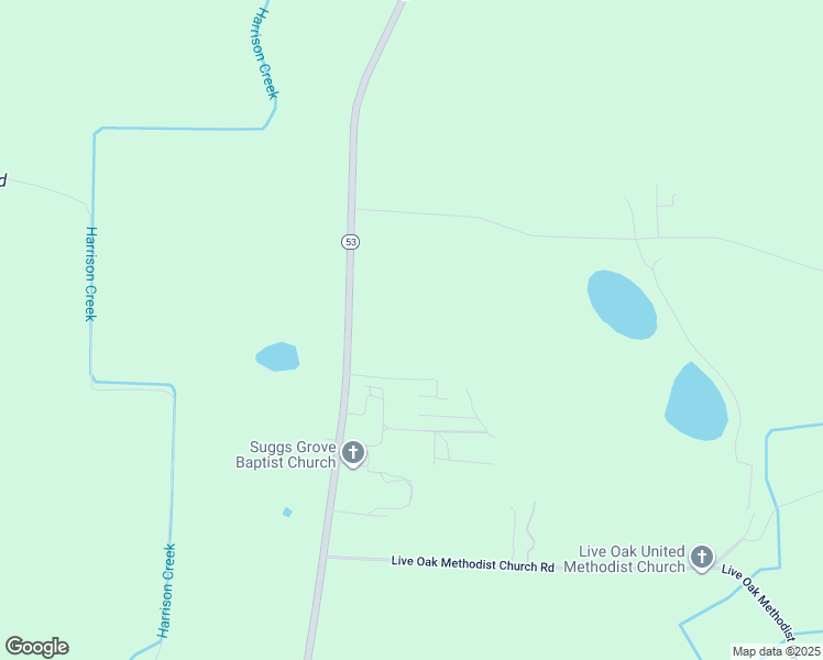 map of restaurants, bars, coffee shops, grocery stores, and more near 16910 North Carolina 53 in White Oak