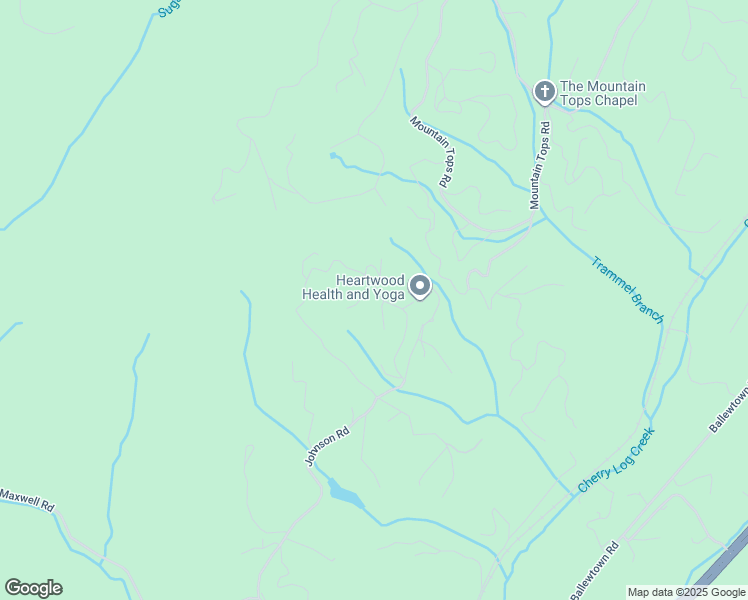 map of restaurants, bars, coffee shops, grocery stores, and more near 626 Left Turn in Blue Ridge
