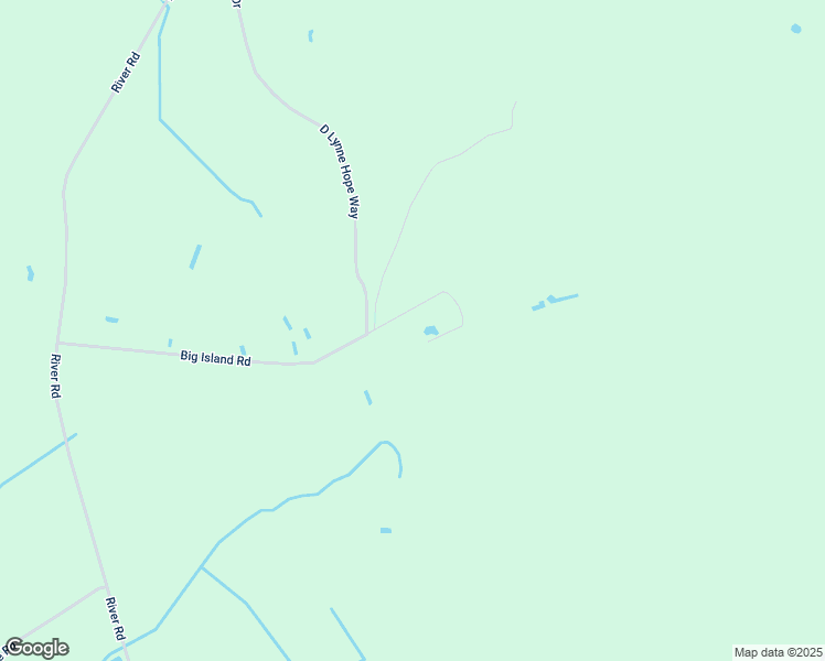 map of restaurants, bars, coffee shops, grocery stores, and more near 947 Big Island Road in White Oak