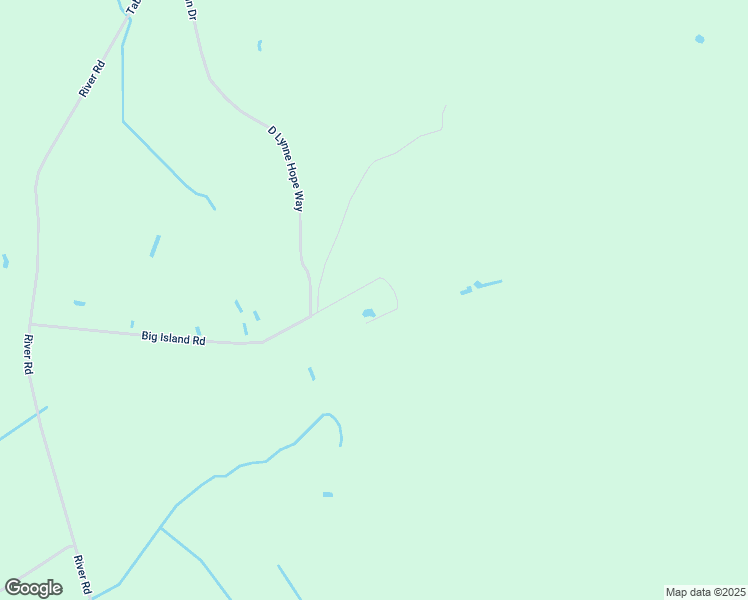 map of restaurants, bars, coffee shops, grocery stores, and more near 826 Big Island Road in White Oak