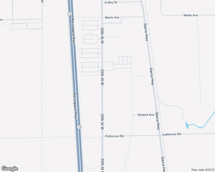 map of restaurants, bars, coffee shops, grocery stores, and more near 0 20th Street West in Rosamond
