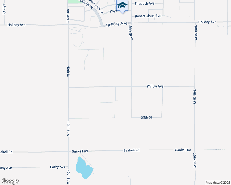 map of restaurants, bars, coffee shops, grocery stores, and more near Stevenson Street in Rosamond