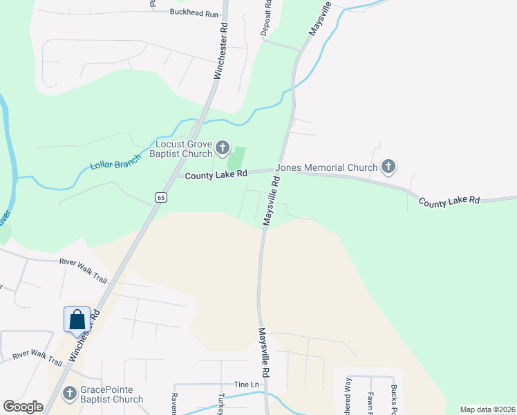 map of restaurants, bars, coffee shops, grocery stores, and more near 5514-5540 County Highway 69 in New Market