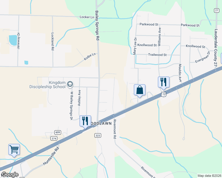 map of restaurants, bars, coffee shops, grocery stores, and more near 101-165 Dowdy Drive in Florence