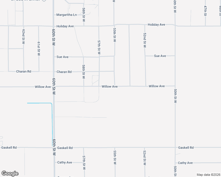 map of restaurants, bars, coffee shops, grocery stores, and more near 5501 Willow Avenue in Rosamond