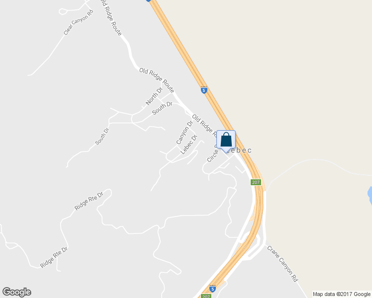 map of restaurants, bars, coffee shops, grocery stores, and more near 604 Lebec Drive in Lebec