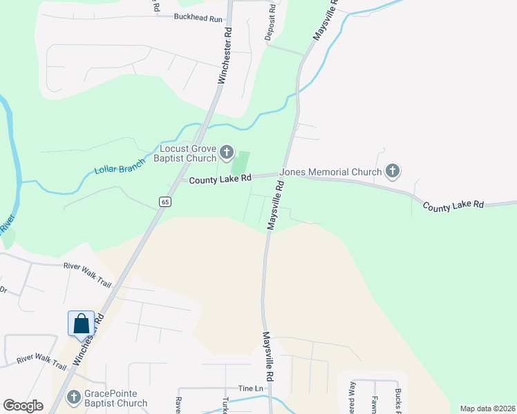 map of restaurants, bars, coffee shops, grocery stores, and more near 5514-5540 County Highway 69 in New Market