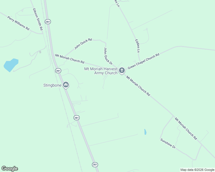 map of restaurants, bars, coffee shops, grocery stores, and more near 236 Mount Moriah Ch Road in Hamlet