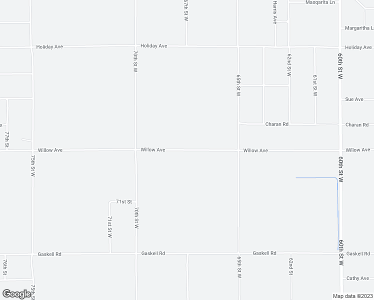 map of restaurants, bars, coffee shops, grocery stores, and more near Willow Avenue in Rosamond