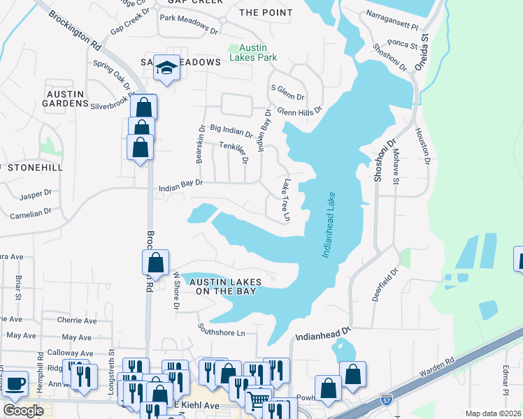 map of restaurants, bars, coffee shops, grocery stores, and more near 784 Lake Tree Lane in Sherwood