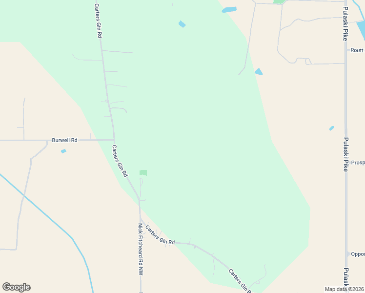 map of restaurants, bars, coffee shops, grocery stores, and more near 697 Carters Gin Road in Toney