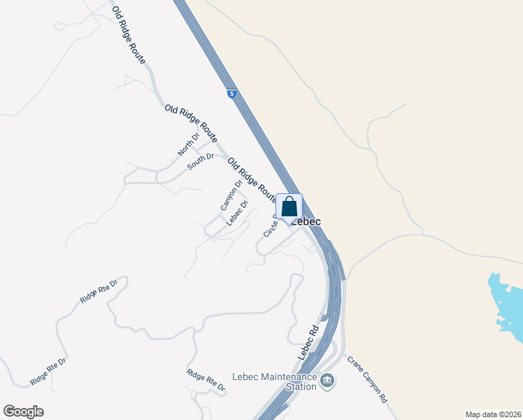 map of restaurants, bars, coffee shops, grocery stores, and more near 2213 Lebec Road in Lebec