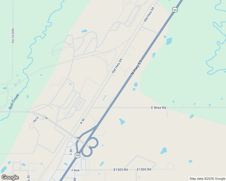 map of restaurants, bars, coffee shops, grocery stores, and more near 8314 U.S. 69 in McAlester