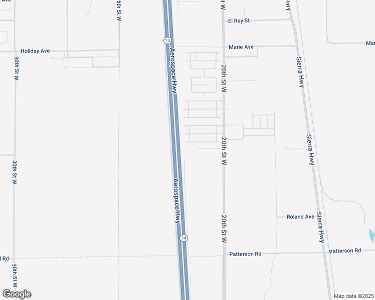 map of restaurants, bars, coffee shops, grocery stores, and more near 2112 Sonja Drive in Rosamond