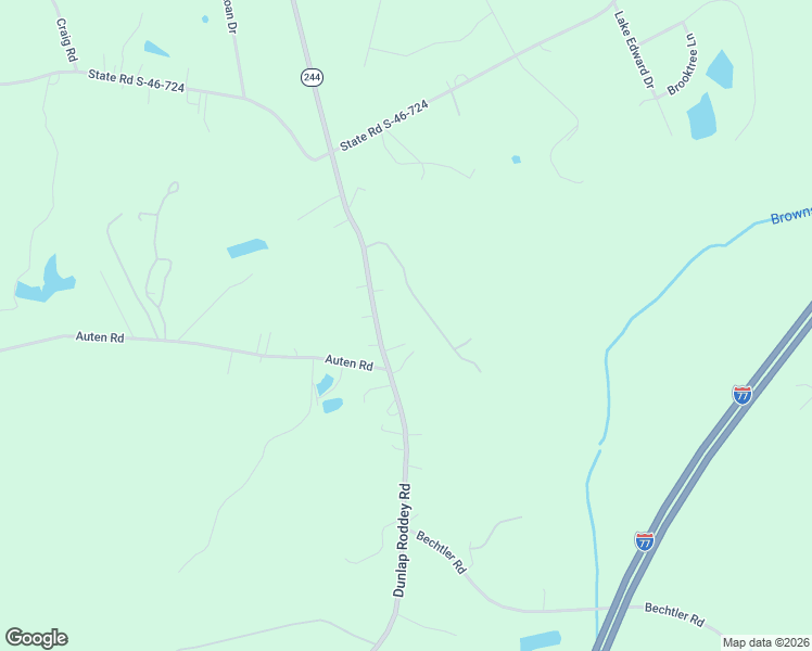 map of restaurants, bars, coffee shops, grocery stores, and more near 2195 Dunlap Roddey Road in Rock Hill