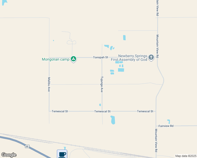 map of restaurants, bars, coffee shops, grocery stores, and more near in Newberry Springs