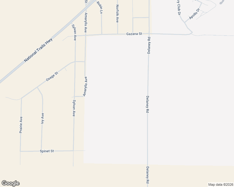 map of restaurants, bars, coffee shops, grocery stores, and more near 32637 Amarylis Avenue in Barstow