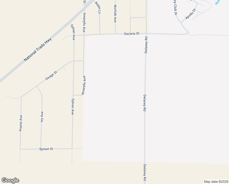 map of restaurants, bars, coffee shops, grocery stores, and more near 32637 Amarylis Avenue in Barstow