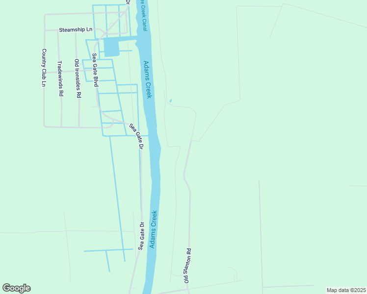 map of restaurants, bars, coffee shops, grocery stores, and more near 270 Gatsey Lane in Beaufort