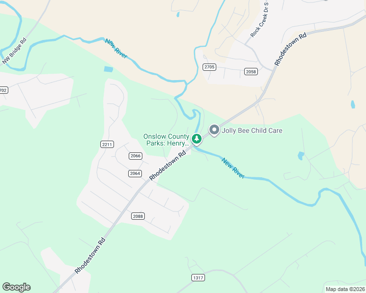 map of restaurants, bars, coffee shops, grocery stores, and more near 202 Lazy River Court in Jacksonville