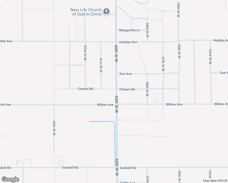 map of restaurants, bars, coffee shops, grocery stores, and more near 1401 60th Street West in Rosamond