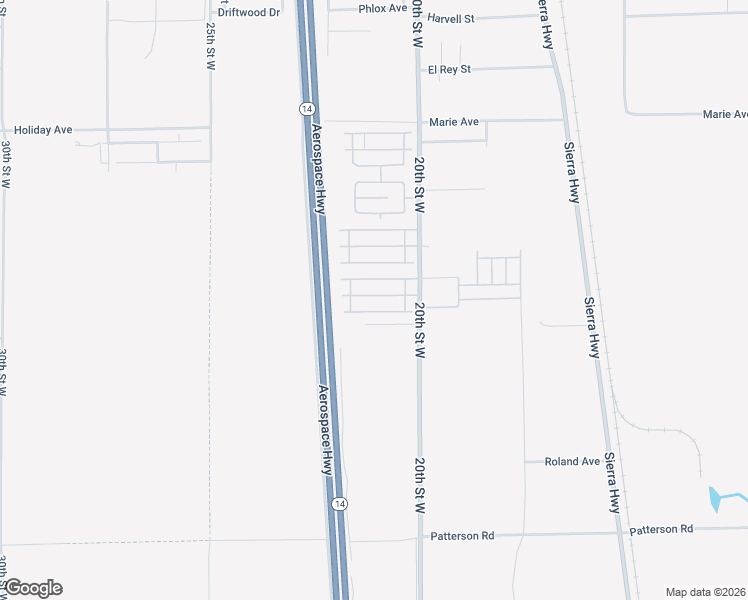 map of restaurants, bars, coffee shops, grocery stores, and more near 2107 Colleen Drive in Rosamond