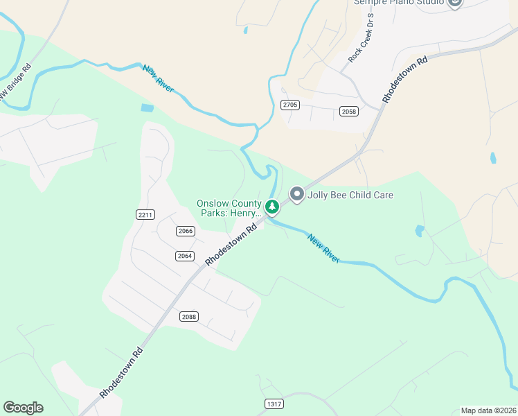 map of restaurants, bars, coffee shops, grocery stores, and more near 202 Lazy River Court in Jacksonville