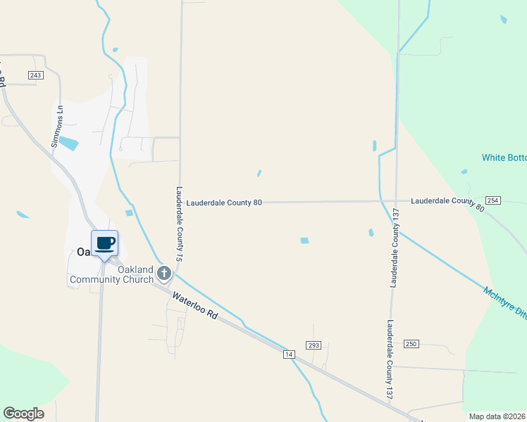 map of restaurants, bars, coffee shops, grocery stores, and more near 300 County Road 80 in Florence