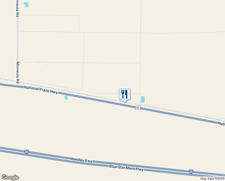 map of restaurants, bars, coffee shops, grocery stores, and more near 41524 Elkhorn Street in Newberry Springs