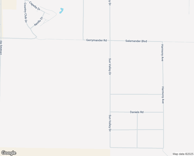 map of restaurants, bars, coffee shops, grocery stores, and more near Sun Valley Drive in Barstow