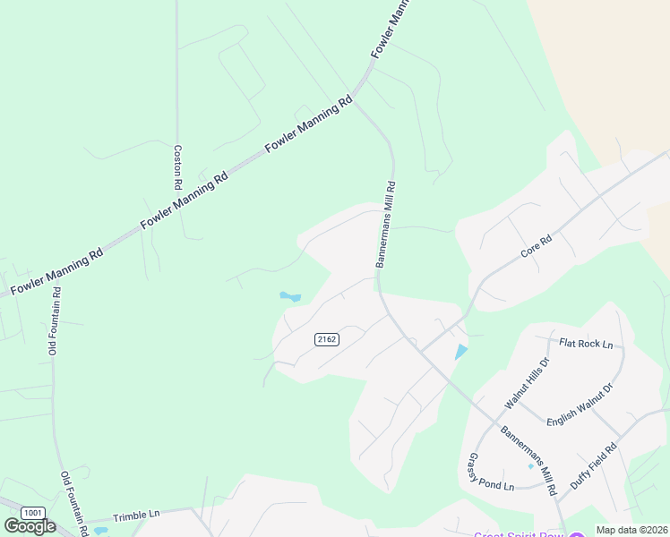 map of restaurants, bars, coffee shops, grocery stores, and more near 531 Bannermans Mill Road in Richlands