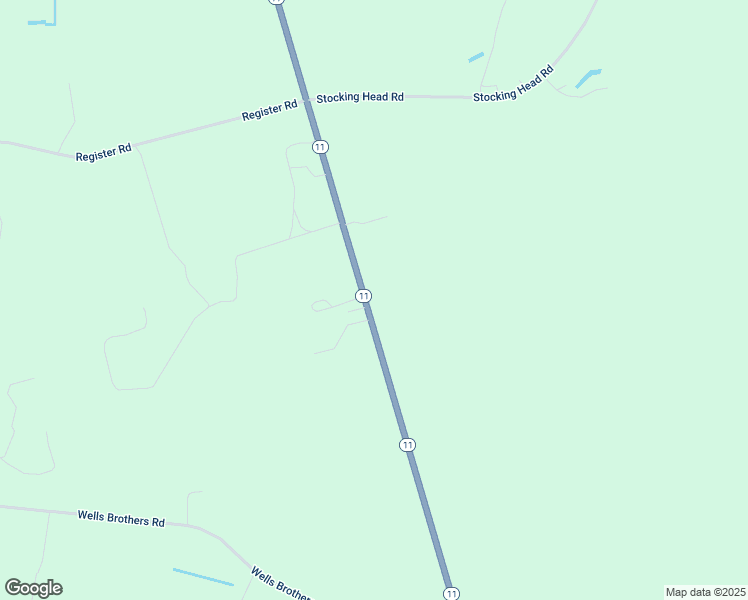 map of restaurants, bars, coffee shops, grocery stores, and more near 2175 North Carolina 11 in Rose Hill