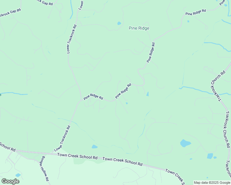 map of restaurants, bars, coffee shops, grocery stores, and more near 371 Pine Ridge Road in Blairsville