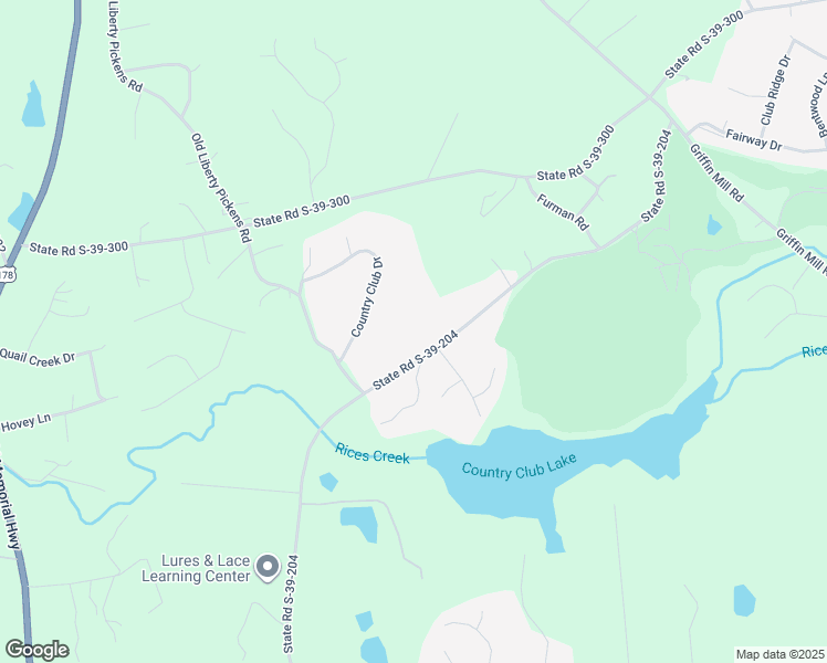 map of restaurants, bars, coffee shops, grocery stores, and more near 745 State Road S-39-204 in Pickens