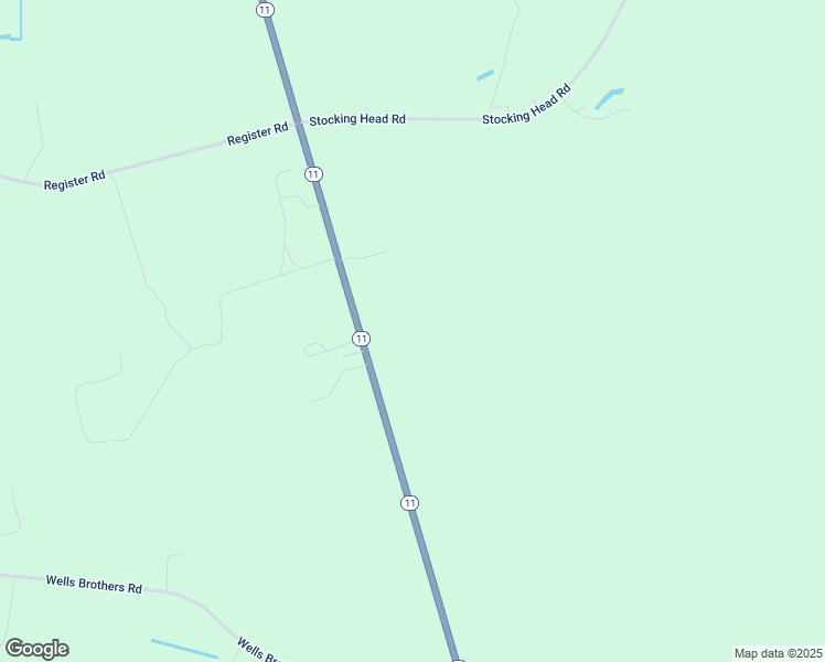 map of restaurants, bars, coffee shops, grocery stores, and more near 2175 North Carolina 11 in Rose Hill